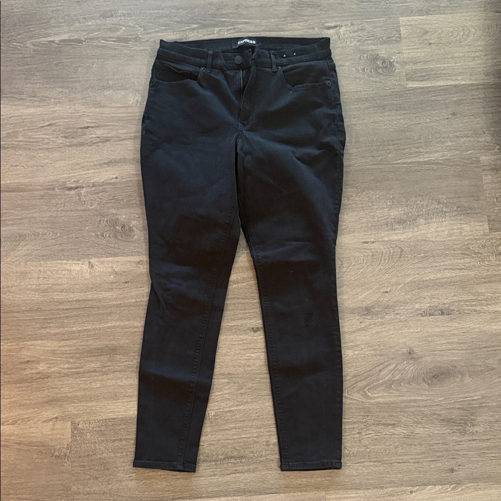 Express Women's Black Skinny Jeans